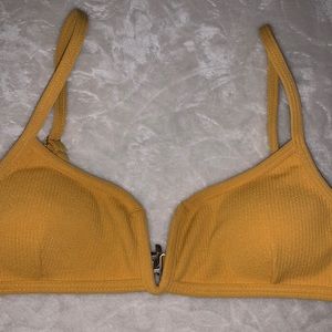 Yellow Bathing Suit Top